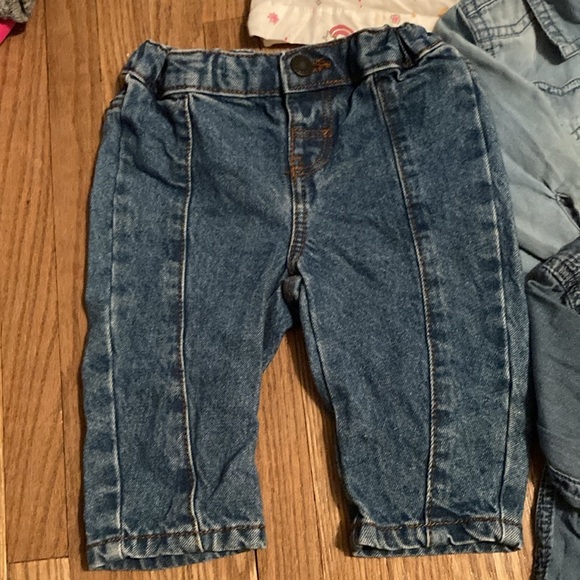 Carter's Kids Clothes - Pink, White, Black 2 sleepers, 4 shirts, 2 pants - Picture 4 of 16